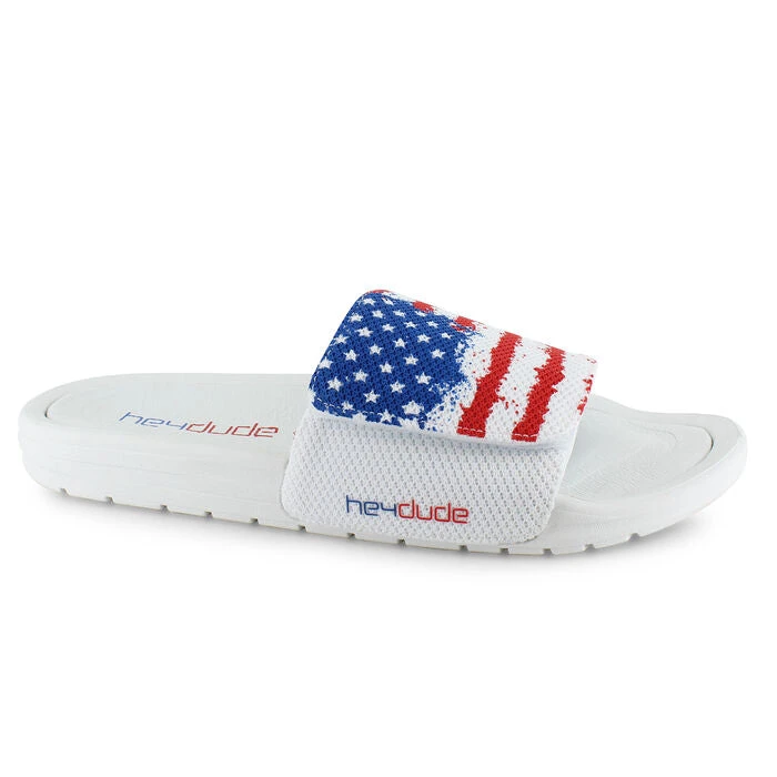 'Hey Dude' Men's Phoenix Sox Slide Sandal - Flag 3 'Hey Dude' Men's Phoenix Sox Slide Sandal - Flag