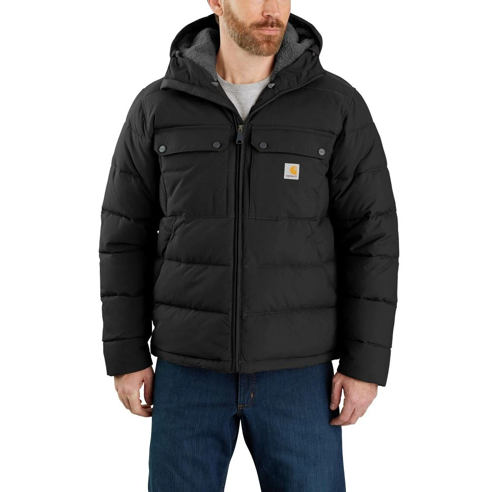 'Carhartt' Men's Montana Loose Fit Insulated Jacket-Level 4 Extreme Warmth Rating - Black 3 'Carhartt' Men's Montana Loose Fit Insulated Jacket-Level 4 Extreme Warmth Rating - Black