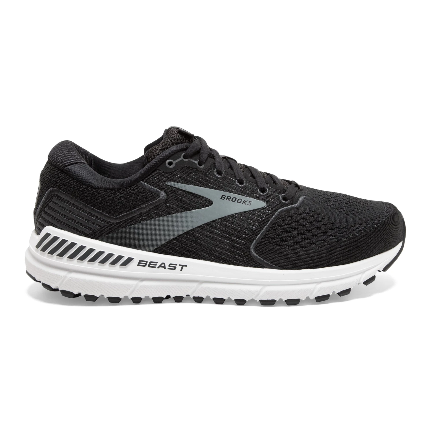 'Brooks' Men's Beast 20 - Black / Ebony / Grey 3 'Brooks' Men's Beast 20 - Black / Ebony / Grey