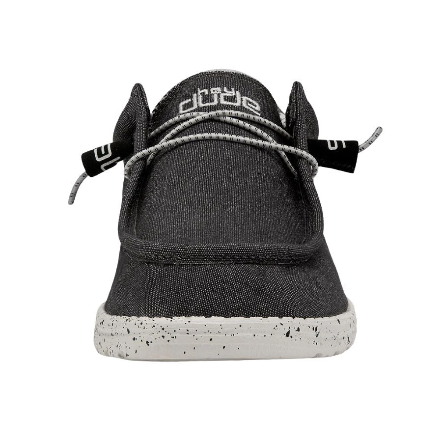 'Hey Dude' Men's Wally Stretch - Opal Black 6 'Hey Dude' Men's Wally Stretch - Opal Black - Image 4