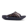 'OOFOS' Women's OOahh Slide Limited Edition - Black / Leopard -Sports Equipment Store 1103BLKLEOPRD 1 1024x1024@2x