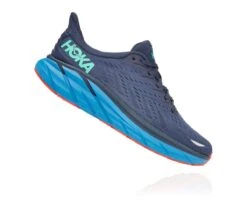 'Hoka' Men's Clifton 8 - Outer Space / Vallarta Blue -Sports Equipment Store 1119393 OSVB 2 1024x1024@2x