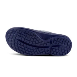 'OOFOS' Women's OOcloog Clog Limited Edition - Navy / Silver Snake -Sports Equipment Store 1203NVYSILSNK shot7 1024x1024@2x