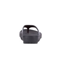 'OOFOS' Women's OOlala Thong - Black Patent -Sports Equipment Store 1400BLK 5 1024x1024@2x