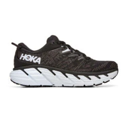 'HOKA' Women's Gaviota 4 - Black / White (Wide) -Sports Equipment Store 19571921687 5e077f49 603d 4989 a831 17397d739e32 1024x1024@2x
