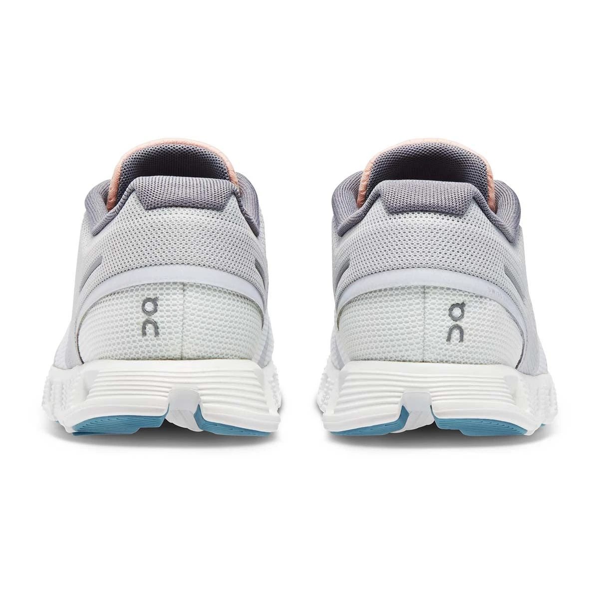 'On Running' Women's Cloud 5 Push - Glacier / Undyed White 6 'On Running' Women's Cloud 5 Push - Glacier / Undyed White - Image 4