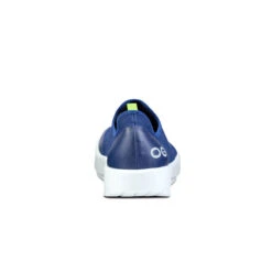 'OOFOS' Women's OOmg EeZee Low Shoe - White / Navy -Sports Equipment Store 5072WHTNVY shot5 1024x1024@2x