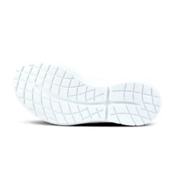 'OOFOS' Women's OOmg EeZee Low Shoe - White / Navy -Sports Equipment Store 5072WHTNVY shot7 1024x1024@2x