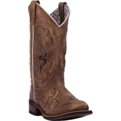 'Laredo' Women's 11" Spellbound Western Square Toe - Tan -Sports Equipment Store 5661 1 1500x.progressive baf0d827 c158 46e6 970d cd9ed3d17251 1024x1024@2x