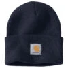 'Carhartt' Acrylic Watch Knit Hat - Navy -Sports Equipment Store A18 NVY S19 1024x1024@2x