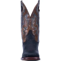 'Dan Post' Men's 11" Deuce Western Wide Square Toe - Black / Brown 13 'Dan Post' Men's 11" Deuce Western Wide Square Toe - Black / Brown -Sports Equipment Store DP4558 5 1024x1024@2x