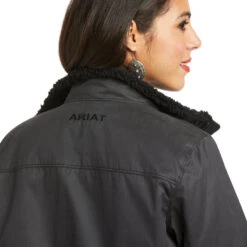 'Ariat' Women's R.E.A.L. Grizzly Insulated Concealed Carry Jacket - Phantom -Sports Equipment Store F21 WMS WEST 10037470 detail03 1024x1024@2x