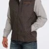 'Cinch' Men's Bonded Vest - Brown 2 'Cinch' Men's Bonded Vest - Brown -Sports Equipment Store MWV1515013 2 1024x1024@2x