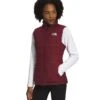 'The North Face' Women’s Mossbud Insulated Reversible Vest - Cordovan -Sports Equipment Store NF0A4R3G 6R3 model34 1024x1024@2x