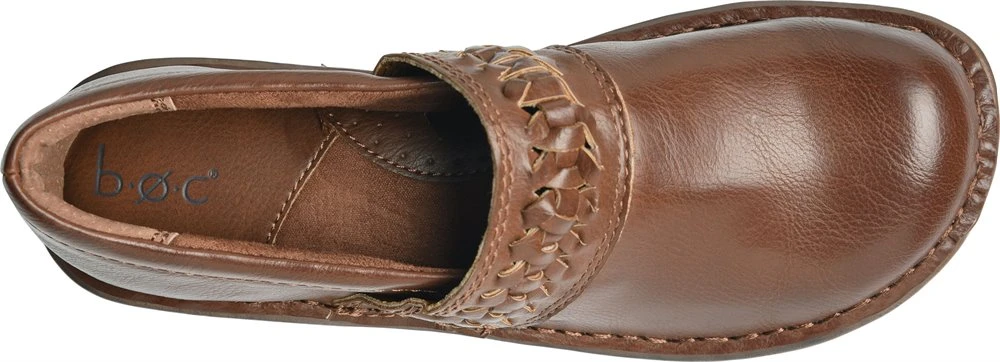 'B.O.C' Women's Peggy Woven Clog - Brown 4 'B.O.C' Women's Peggy Woven Clog - Brown - Image 2